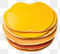 PNG Pancake food white background simplicity. 