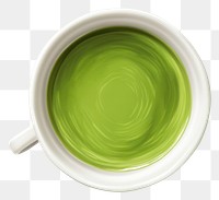 PNG Green tea drink leaf cup. 