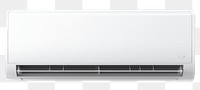 PNG Modern air conditioner white background architecture technology. AI generated Image by rawpixel.