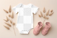 Baby clothes, png transparent mockup