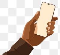 PNG Hands holding mobile game portability electronics technology. AI generated Image by rawpixel.