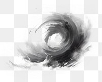PNG Typhoon icon backgrounds drawing white background. AI generated Image by rawpixel.