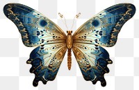 PNG Vintage butterfly animal insect white background