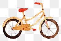 PNG Bicycle vehicle paper art. AI generated Image by rawpixel.
