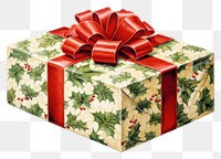 PNG A christmas present gift box  