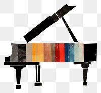 PNG Keyboard piano harpsichord creativity. AI generated Image by rawpixel.