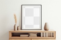 Picture frame png mockup, transparent design