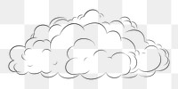 PNG Cloud white line creativity. 