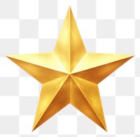 PNG A Golden star symbol gold appliance. AI generated Image by rawpixel.