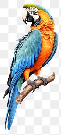 PNG Parrot drawing animal bird. 