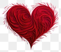 PNG Heart love white background celebration creativity. AI generated Image by rawpixel.