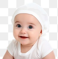 PNG Child baby portrait smiling white. 