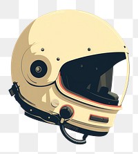 PNG Astronaut helmet sports protection headgear. 