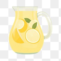 PNG Lemonade jug drink fruit. 