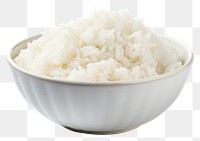 PNG Rice bowl white food. 