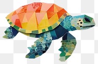 PNG Sea turtle art reptile animal. 