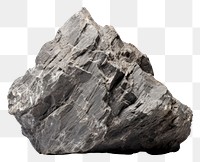 PNG Rock mineral white background anthracite. 