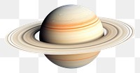PNG Saturn planet space white background. AI generated Image by rawpixel.
