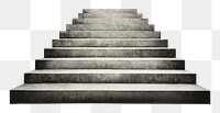 PNG Steps architecture staircase monochrome