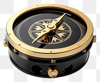 PNG  Compass black gold white background. AI generated Image by rawpixel.