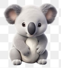 PNG Australia koala mammal plush. 