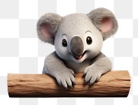 PNG Australia koala wildlife mammal. AI generated Image by rawpixel.