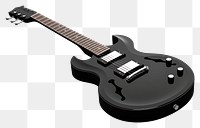 PNG Electric guitar black white background string. 