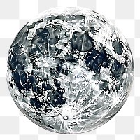 PNG Moon jewelry sphere  