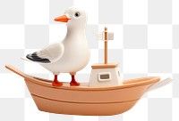 PNG Seagull animal bird boat. 