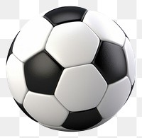 PNG Football ball sports soccer white background. AI generated Image by rawpixel.