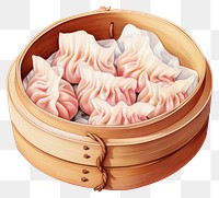 PNG Dumpling food xiaolongbao container. 