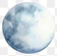 PNG Moon phase astronomy space white background. AI generated Image by rawpixel.