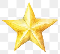 PNG Star yellow symbol paper. 