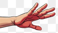 PNG Hand hand cartoon finger. 