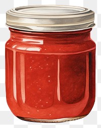 PNG Sause jam food jar red. 