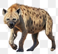 PNG Majestic hyena wildlife mammal animal. 