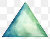 PNG Shape triangle green  