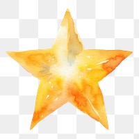 PNG Shape yellow star  