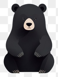 PNG Cartoon bear wildlife cartoon. AI generated Image by rawpixel.