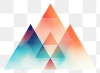 PNG Shapes abstract triangle creativity. AI generated Image by rawpixel.