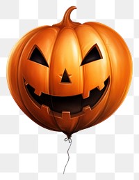 PNG Pumpkin white background anthropomorphic jack-o'-lantern. 