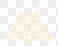 PNG Lace nightclothes undergarment celebration coathanger. 