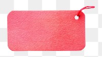 PNG Sale tag red white background accessories. 