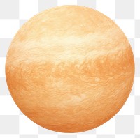 PNG Venus planet white background simplicity. AI generated Image by rawpixel.