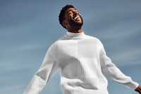 Men's sweaters png, transparent mockup
