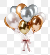 PNG Balloon celebration anniversary decoration. AI generated Image by rawpixel.