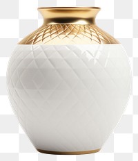 PNG  Vase porcelain pottery white. 