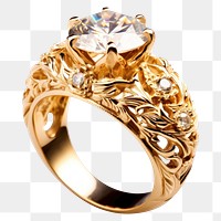 PNG Ring diamond gold gemstone. 