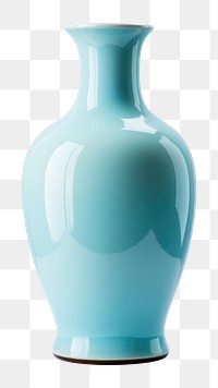 PNG  Vase porcelain pottery bottle. 