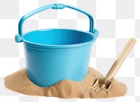 PNG  Sand bucket white background container cleaning. 